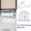 Hanging Organization Home Storage Towel Hanger Rack Roll Paper Holder Storage Holders Holder Shelf