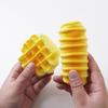 Stretch Squeezing Simulation Bread Squeeze Toy Fake Food Model Simulated Food Breakfast Squeeze Sensory Toys Toast Cake Elastic