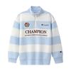 Champion Unisex Kids' Striped Half-Zip Sweatshirt