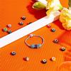 AEE4-120Pcs Large Hole Beads Rhinestone Beads For Pens Making 12Mm Crystal Charm For Pens Jewelry Making DIY Crafts Bracelet