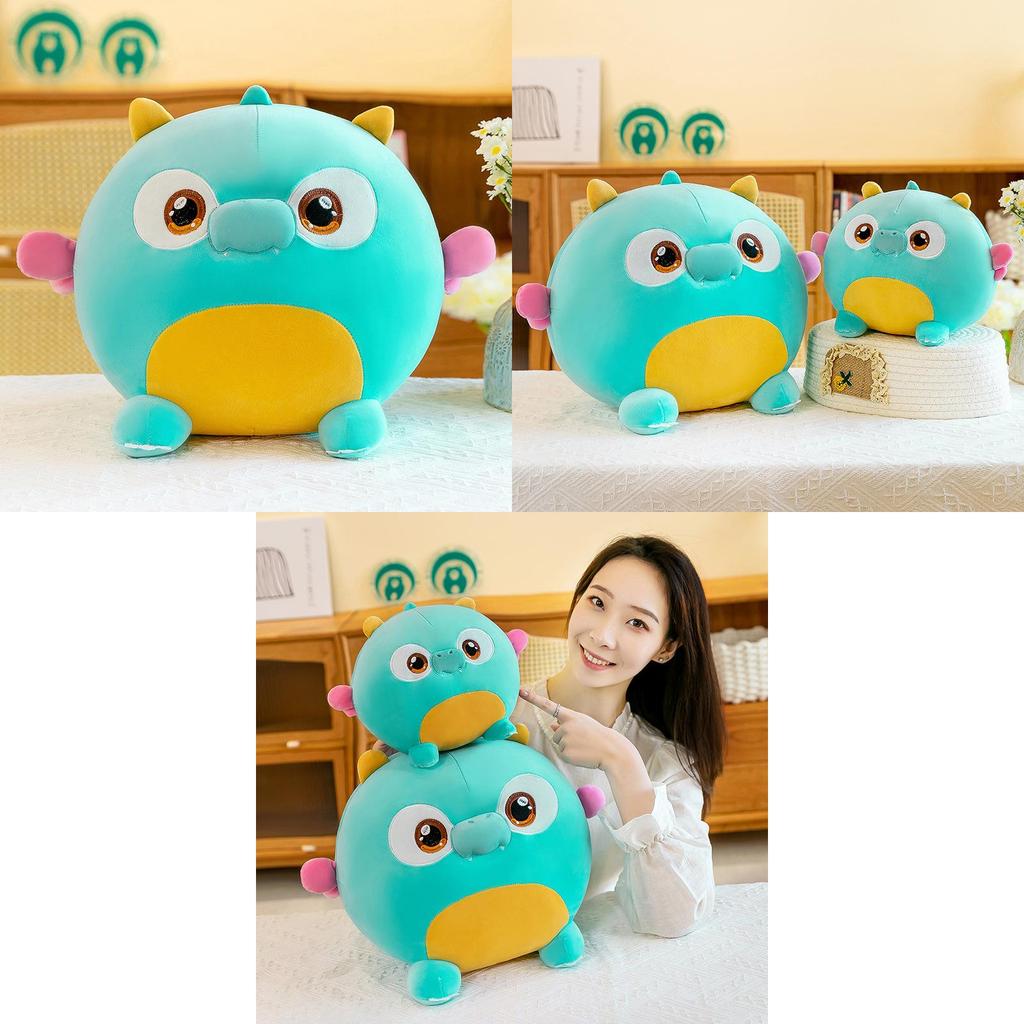 Cute Dinosaur Plush Toy 9 Inch Green Dino Stuffed Animal For Kids