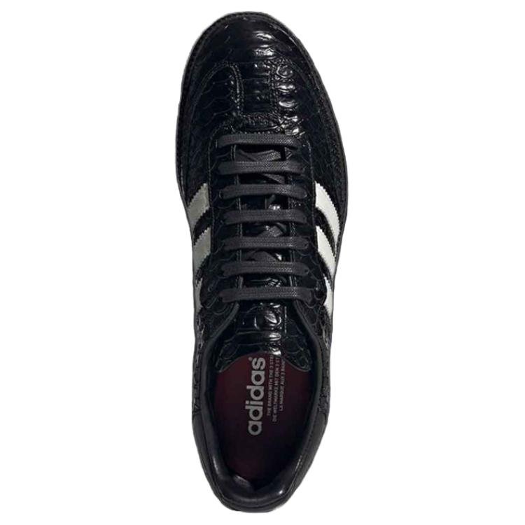 adidas Tênis Masculino Samba OG Feito na Itália Crocodilo Preto Masculino Tênis Preto Essencial Calçado-Branco Time-Vitória-Vermelho IE9120