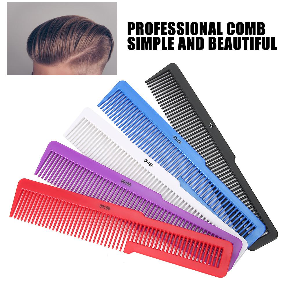 5pcs Professional Barber Shop Comb AntiStatic Haircut Massage Comb Hairdressing Tool