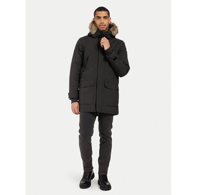 Winter Jacket Didriksons Rick 505475, Black, Standard Fit