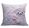 New Retro Imitation Three-dimensional Flower and Bird Pillowcase Home Living Room Sofa Cushion Pillowcase Decoration