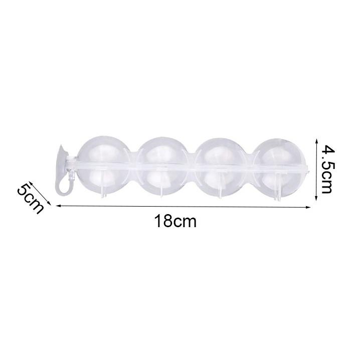 Mașini de fabricare a cuburilor de gheață cu 4 găuri Matriță rotundă pentru hochei pe gheață, Cocktail, vodcă, bile, gheață, bar, accesorii de bucătărie, pentru petrecere, gheață.