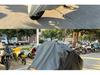 Oxford Cloth Motorcycle Cover: Waterproof, Sun & Snow Protection for Electric Vehicles