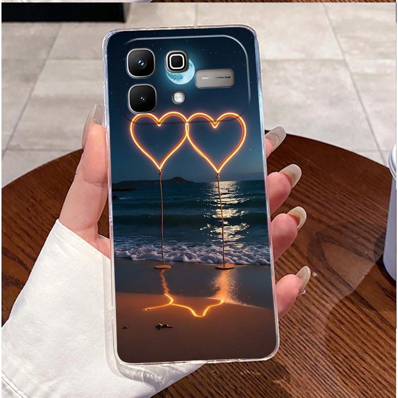 Case For Infinix Note 60 Pro Note60 5G Casing X6879 X6878 Luxury Cute Love Rabbit Funny Clear Slim Soft TPU Silicone Phone Case