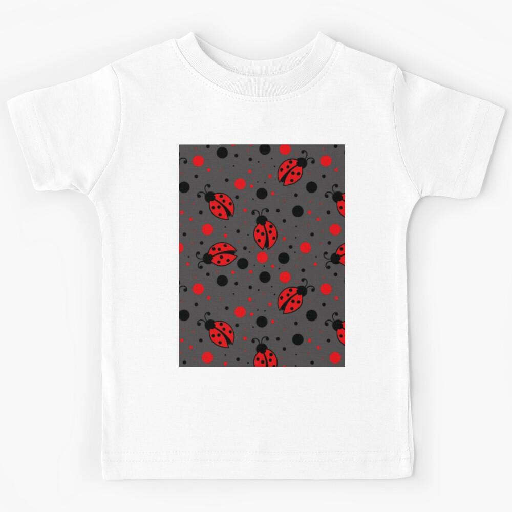 ladybugs,polka dots Kids T-Shirt 170