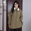 Camel Unisex 3-in-1 Fleece Lined Waterproof Windproof Jacket