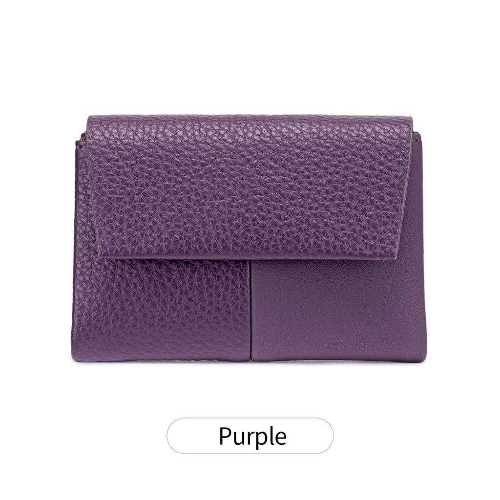 RFIDshielded women's wallet stylish bifold folding largecapacity credit card holder coin purse double zipper women's hand wallet