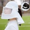 Atmungsaktive Sommer-Sonnenhüte Anti-UV-Gesichtsmaske Neue Sonnenschutz-Gesichtsmaske Sommer