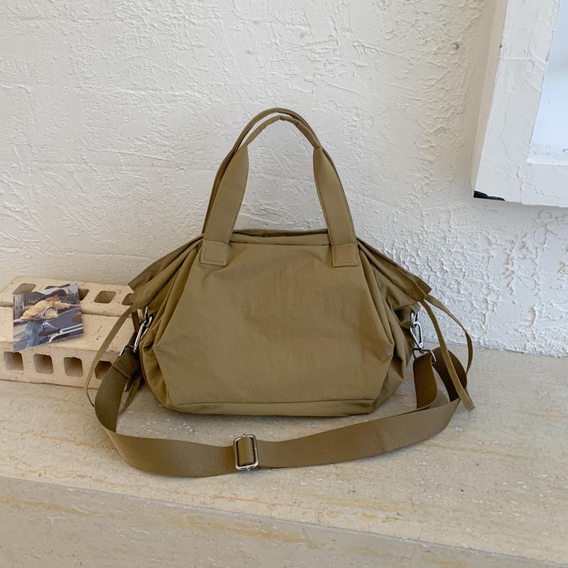 Torebka na ramię Damska torebka crossbody ze ściągaczem Jednokolorowa torba tote