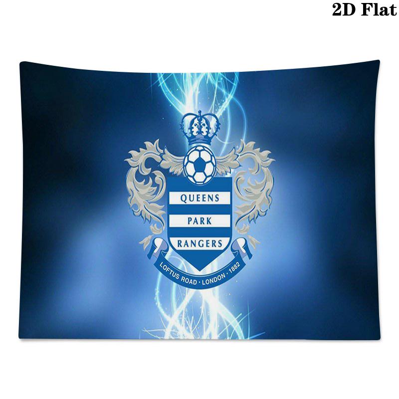 Queens Park Rangers Wandteppich Ästhetischer Wandbehang Bedruckte Stoffdecke Dekorative Wandteppiche für Schlafzimmer Wohnzimmer Heimdekoration