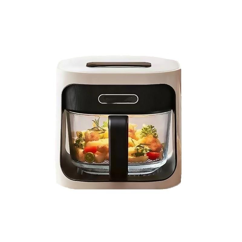 6L Large Capacity LED Digital Touch Screen Transparent New Glass Gall Bladder Multi-function Air Fryer Air Fryer