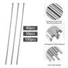 40 Pieces Flat Head Manganese Steel Descaling Pins, Solid Rustproof Accessories, Spare Parts Kit,