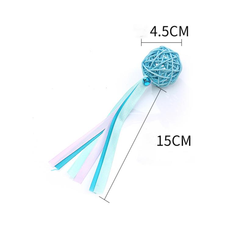 Cat Funny Balls Toy With Bells Colourful Interactive Toy Squeaky Toy Pet Products Cat Accessories