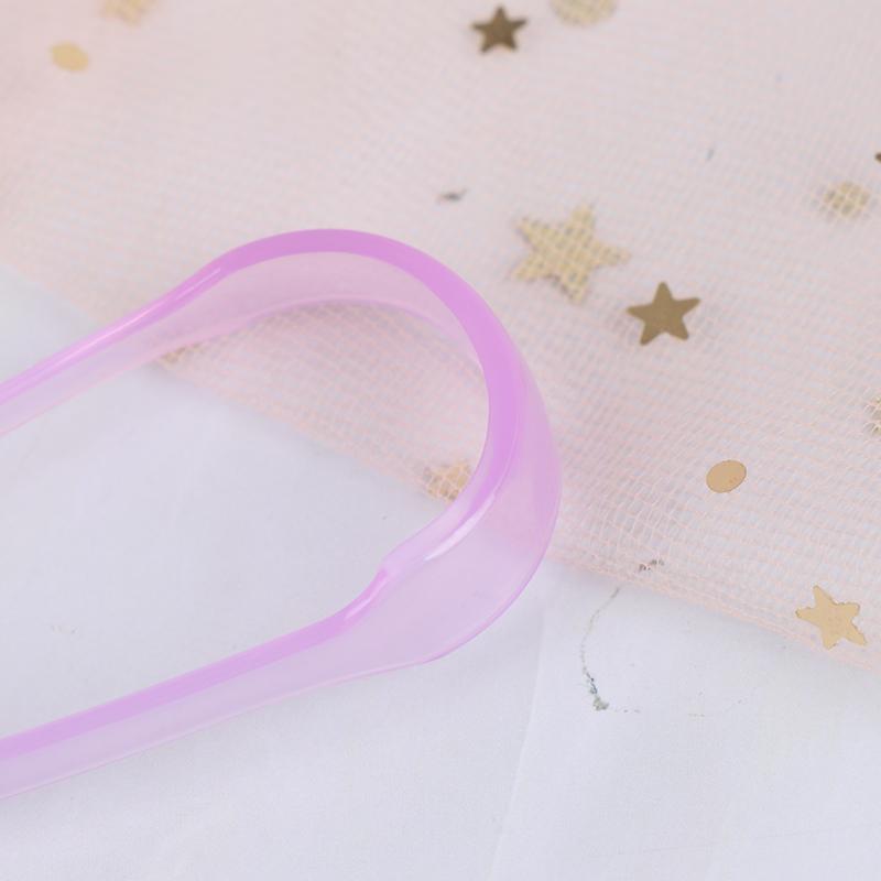 Tongue Scraper Cleaner Mouth Hand Scraper Brush Cleaning Dentalcare Oral Hygiene