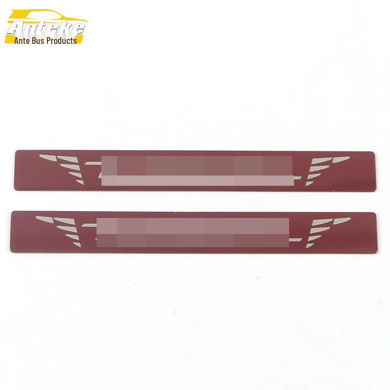 2021 Tucson L Bakre Stötfångarskydd: Rostfritt stål bagageskydd med dekorativ blank list