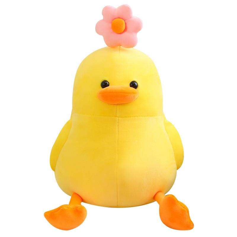 Adorable Duck Daisy Plush Toy Kids Sleep Hug Pillow Snuggly Stuffed Gift Animal