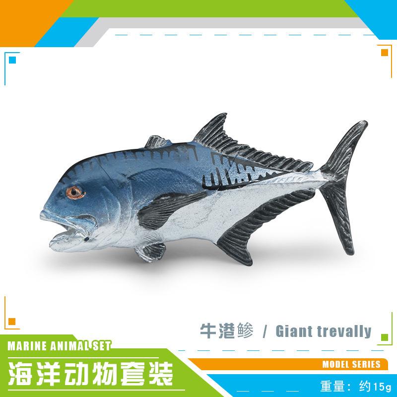 Simulation von Meerestieren, Schnapper, Viehhafen, Seebarsch, Thunfisch, Lachs, Lachsschmuck, Modellspielzeug
