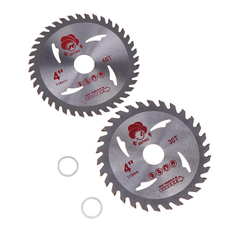 4'' 40T Circular Saw Blade Wood Cutting Disc 110*20Mm Woodworking Cutter For Wood Plastic Metal Rotating Tool Power Tool Acces