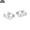 10Pcs Aluminum Alloy PV Solar Panel Drain Clips Aluminum For 30/33MM High And Low Temperatures Solar Water Drainage Clamp Set