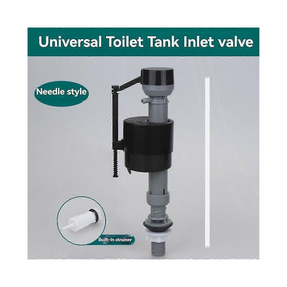 Old Flush Toilet Tank Fittings Inlet Valve Adjustable Needle Valve Toilet Water Valve Water Inlet Accessories G1/2inch