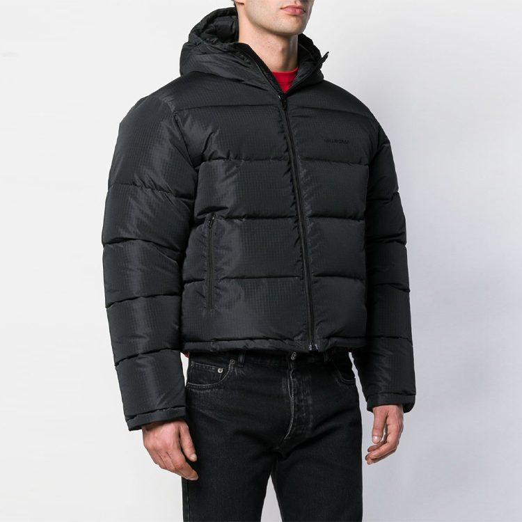 Balenciaga Down Hooded Puffer Coat 556231TYD331000