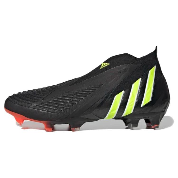 New Adidas Predator Edge+ Fg 'Black Team Solar Yellow' GW1043