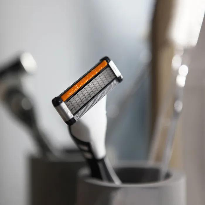 [Amazon No. 1 Razor] Starter Kit (5-blade Shaving Handle 1 + Razor Blade 1 + Shaving Gel 50ml Sample)