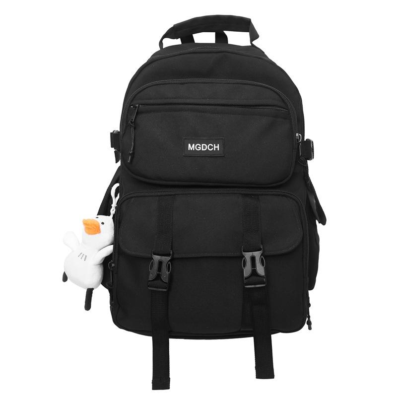 Schoolbag schoolbag primary school girl junior high school student burgundy male backpack high school student college student Ruiying wholesale
