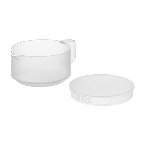 Yamazaki Tower Teapot, White, 13.2cm W X 17.6cm D X 7.9cm H (including Handle), 600ml, Dishwasher and Microwave Safe, Easy To Clean, Lid and Strainer