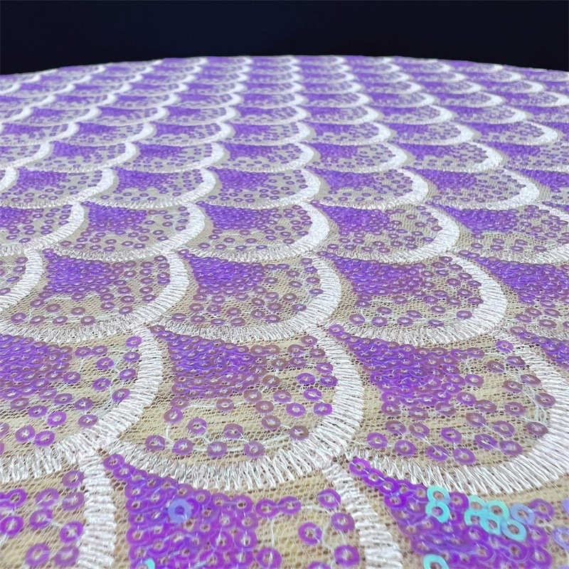 Sequin Fabric Double-Layer Sequins Fabric DIY