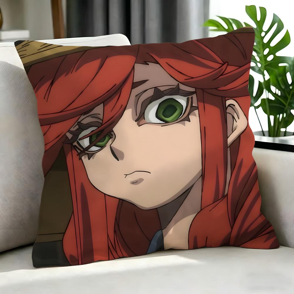 Anime Gachiakuta Cushion Cover Cushion Cover Set 4Pcs 50X50 45X45 40X40 Pillowcase Decorative Sofa Home Decor