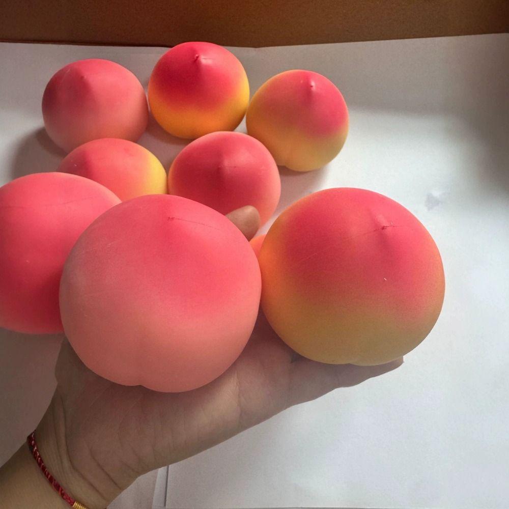 Sensory Fidget Squishy Peach Self-Made Blocks Filled Squishy Crunchy Squishy Children Gifts