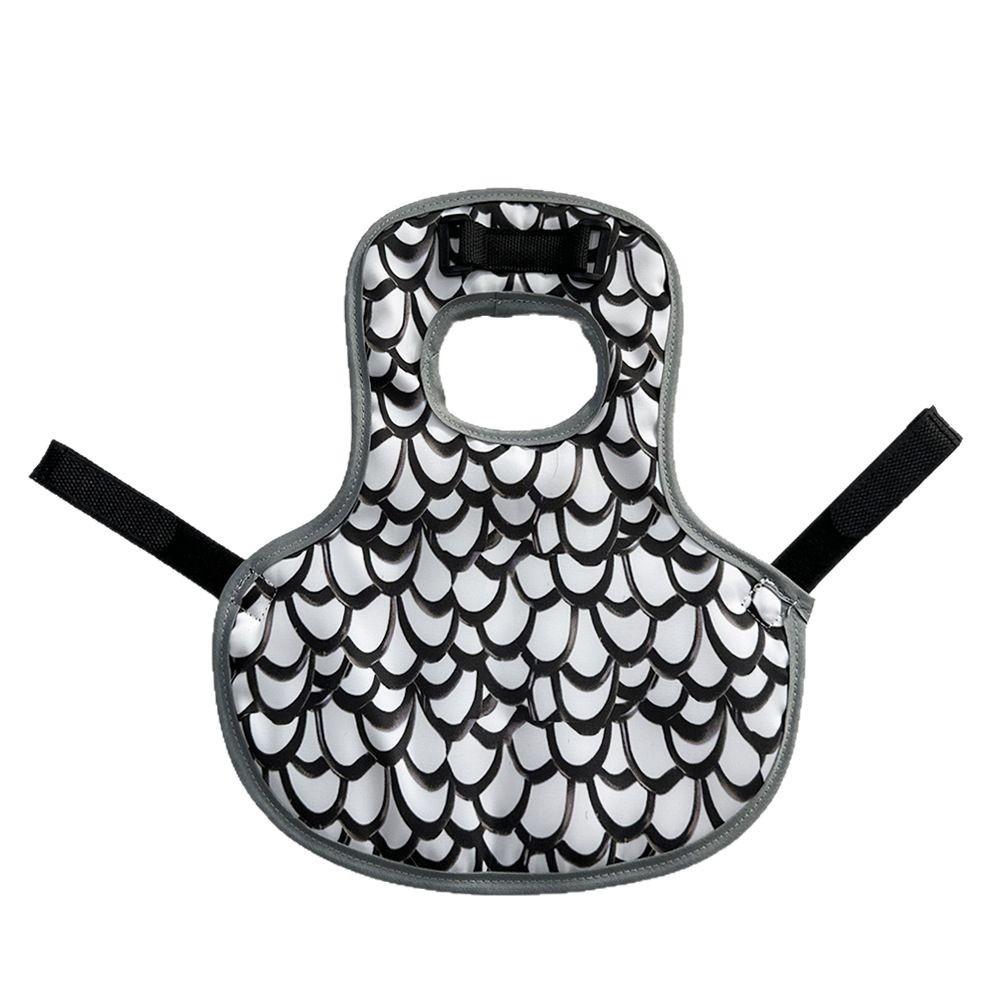 

Adjustable Straps Hen Apron Feather Protection Mating Protection Poultry Back Protector Back Protection Waterproof черный белый