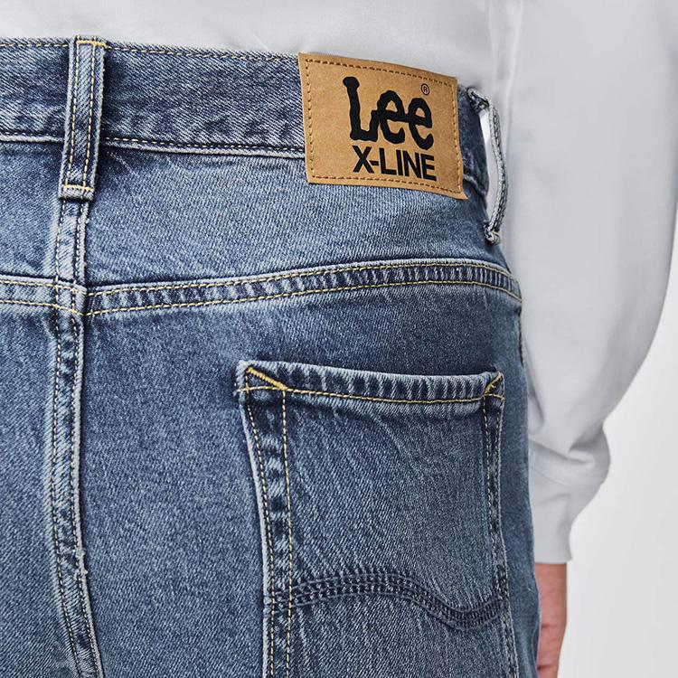 Lee Jeans Men's Medium Blue Moderate Straight Fit Pants LMB100726205167A08173