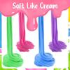 15 Pack Scented Fluffy Butter Slime Kit for Girls Ages 8-12, Ice Cream Slime Kit, Cute DIY Slime Set Toys for Toddler Kids Girls 4-6, Cake Butter