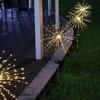 2PCS Led Solar Firework Lights Outdoor DIY String Lights Festival Landscape Garden Decoration Waterproof Lawn Light 1 / 2 PCS