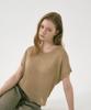 OCCUR Linen Cooling French Summer Knit, Beige