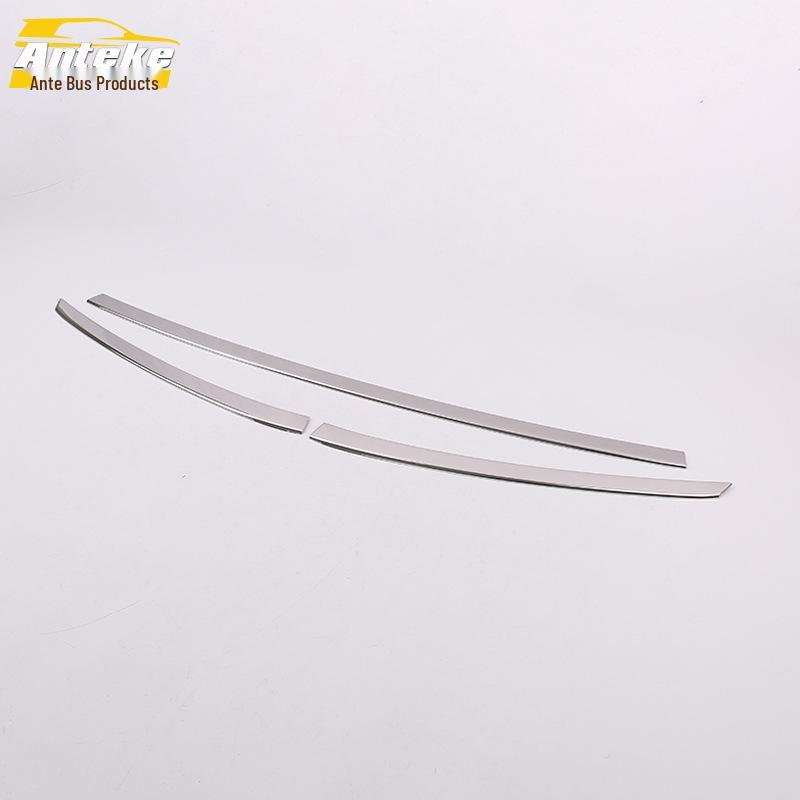 Sagitar Front Bumper Trim & Grille Bright Strip - Fits 19 Models, Anti-Scratch Decorative Sticker