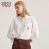 Teenie Weenie Women's Embroidered Long Sleeve Shirt