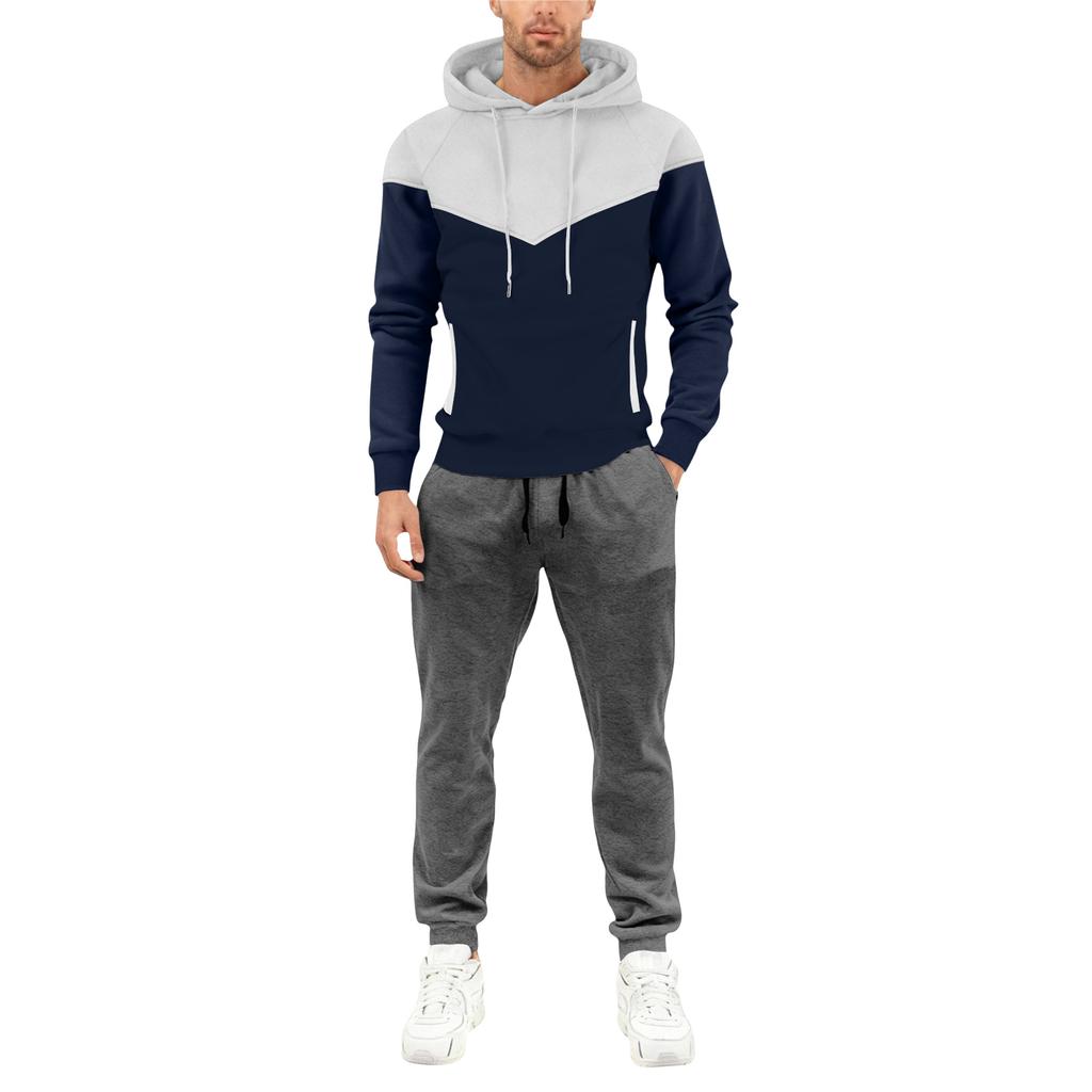 Herren Herbst/Winter Kapuzen-Sportset