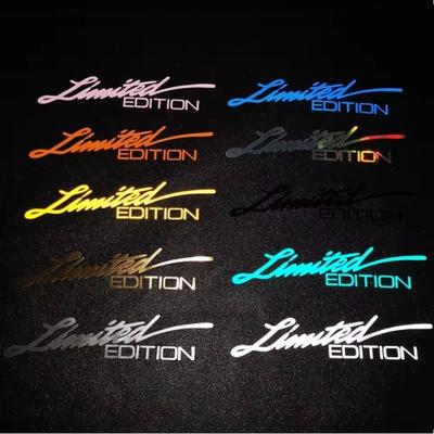 Vinyl Sticker Window Sticker Car-styling 3D LIMITED EDITION Decoration Reflective Laser Decal For Car Accessories