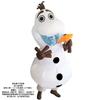 Halloween gingerbread man inflatable costume with detachable nose Olaf Olaf cartoon character costume and props