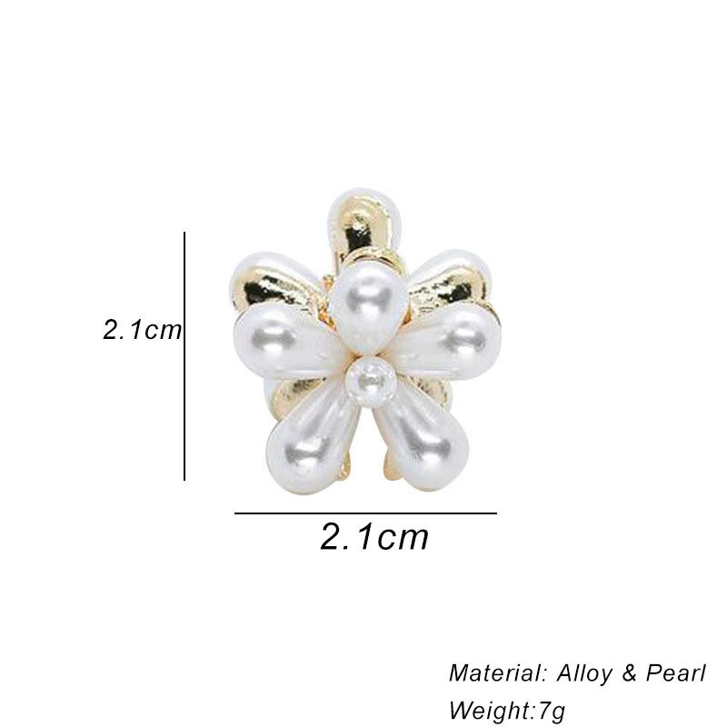 Exquisite Sweet Pearl Small Claw Clips Fashion Wer Clip Pin For Women Girl Elegant Hair Accessories 1/2/3/4pcs/set