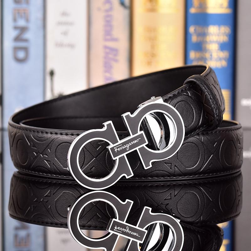 Salvatore Ferragamo Herrebelte Luksusmerke Designerbelte Dress Jeans Formell Merke