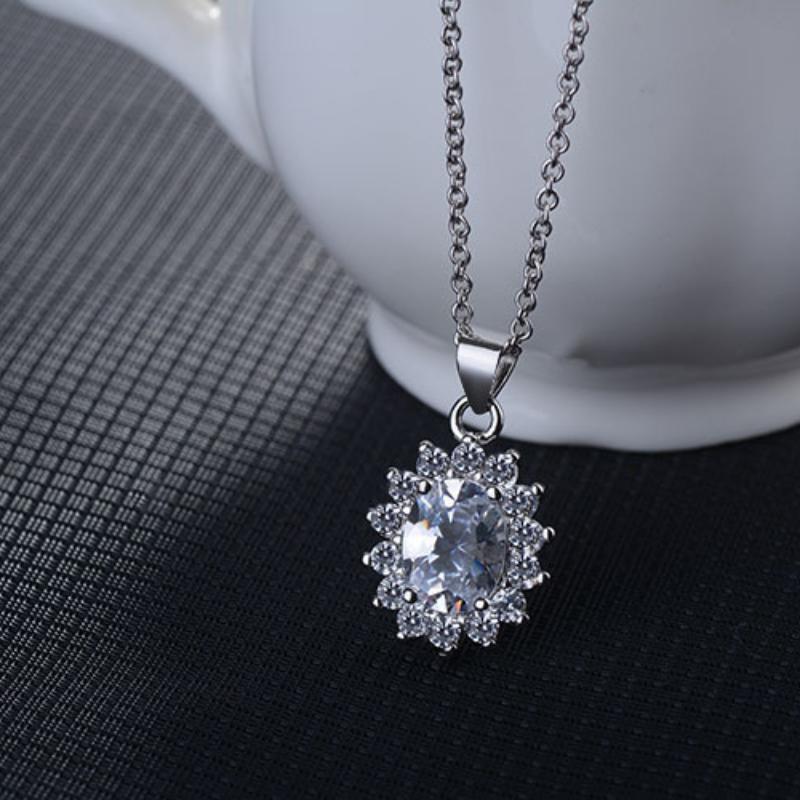 

Женское ожерелье Lindon из медного сплава с цирконием, кулон для женщин, вечерние подарки, модный подарок