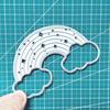 Rainbow Metal Cutting Dies Stencils for Scrapbooking/Photo Album Decorative Embossing Paper Cards Crafts